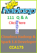 Cloudera CCA175 Hadoop and Spark Developer Certifications