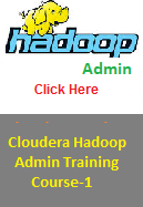 Cloudera Hadoop Admin Training Course-1