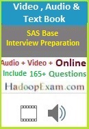 SAS Base : Interview questions and Certification prepration