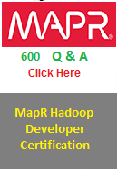 MapR Hadoop Developer Certification