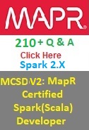 MapR V2 Spark Developer Certification Exam