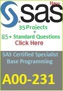 A00-231 :SAS Certified Specialist: Base Programming Using SAS 9.4 Q&A