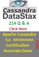 Cassansra 3.x Administrator Certification