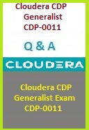 Cloudera CDP-0011 Generalist Certification Exam