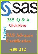 SAS A00-212 Certification Questions and Answers